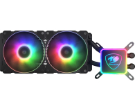 Cougar Aqua ARGB 280 2x140mm - 1074494 - zdjęcie 2